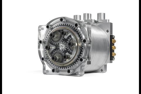 The design of Equipmake's spoke motors was inspired by motors developed for the Williams F1 team.